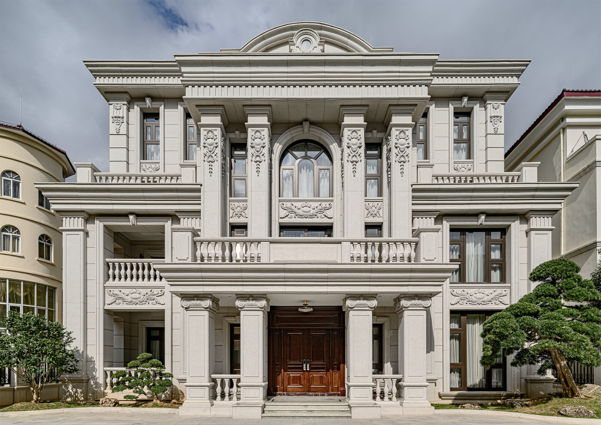 郑陈顺丨翔辉花园别墅 | 品川别墅设计-1