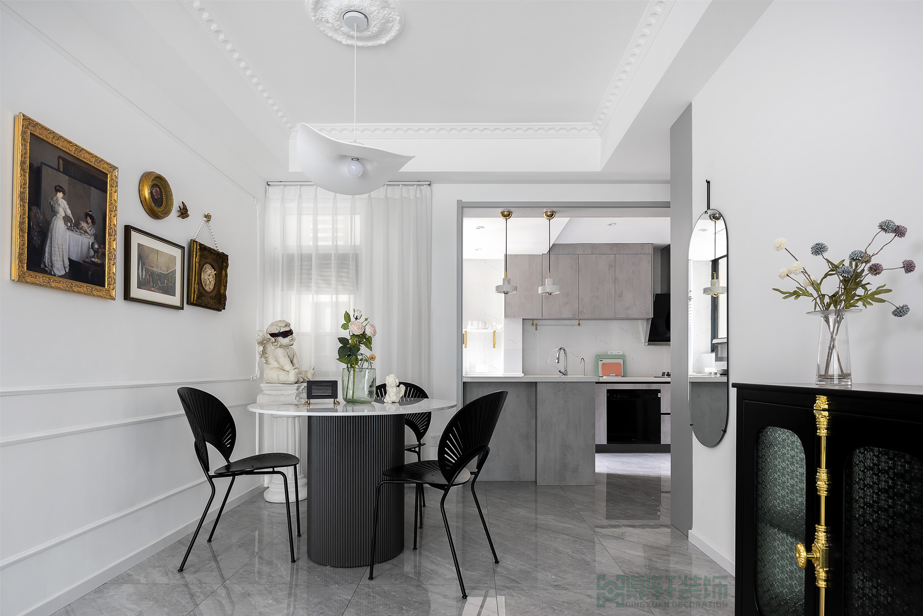 重庆鼎轩装饰 | “童话里”自由随性的家（融汇温泉城）-9