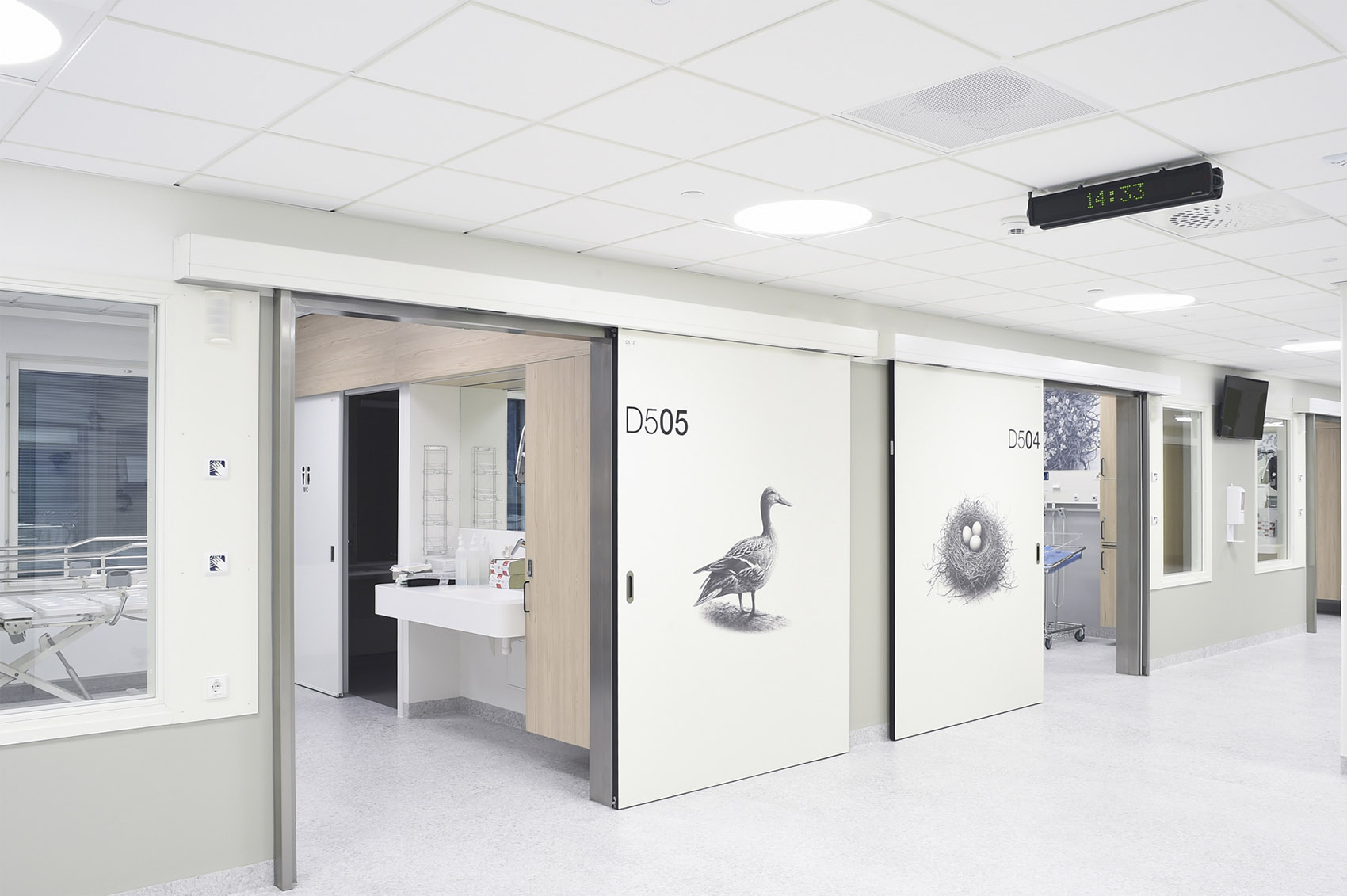 芬兰中部新星医院/一座具备全新创新理念和运作系统的未来医院模型-53