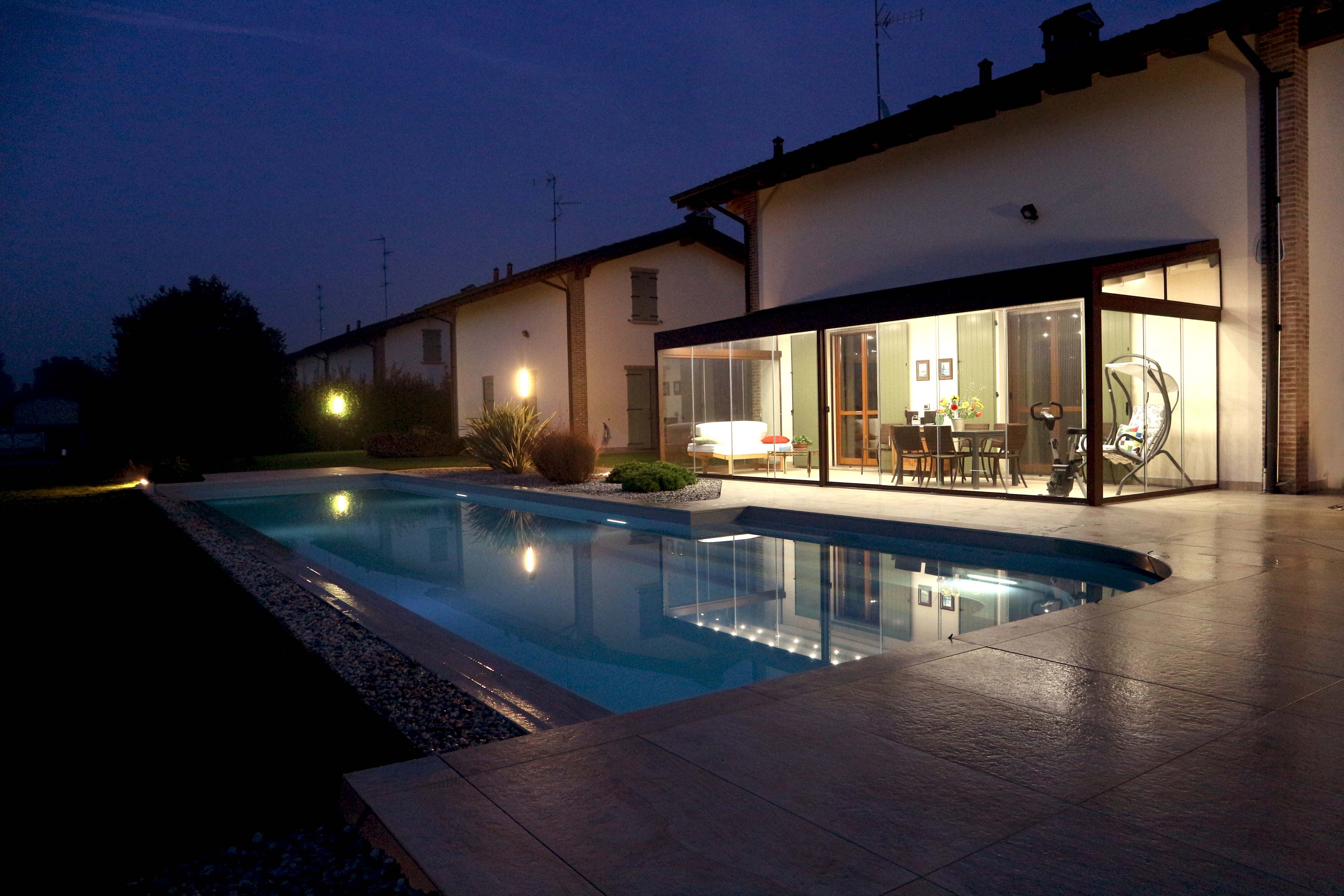 乡村泳池庭院丨意大利-5