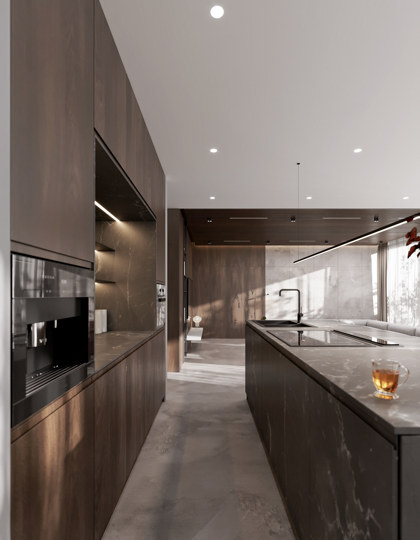 灰色木质的简单时尚-2