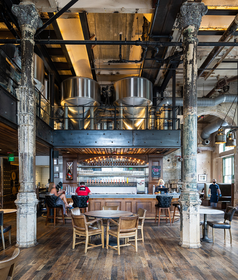Southerleigh美食啤酒屋，德克萨斯/市中心历史悠久的酿酒厂重获新生-60
