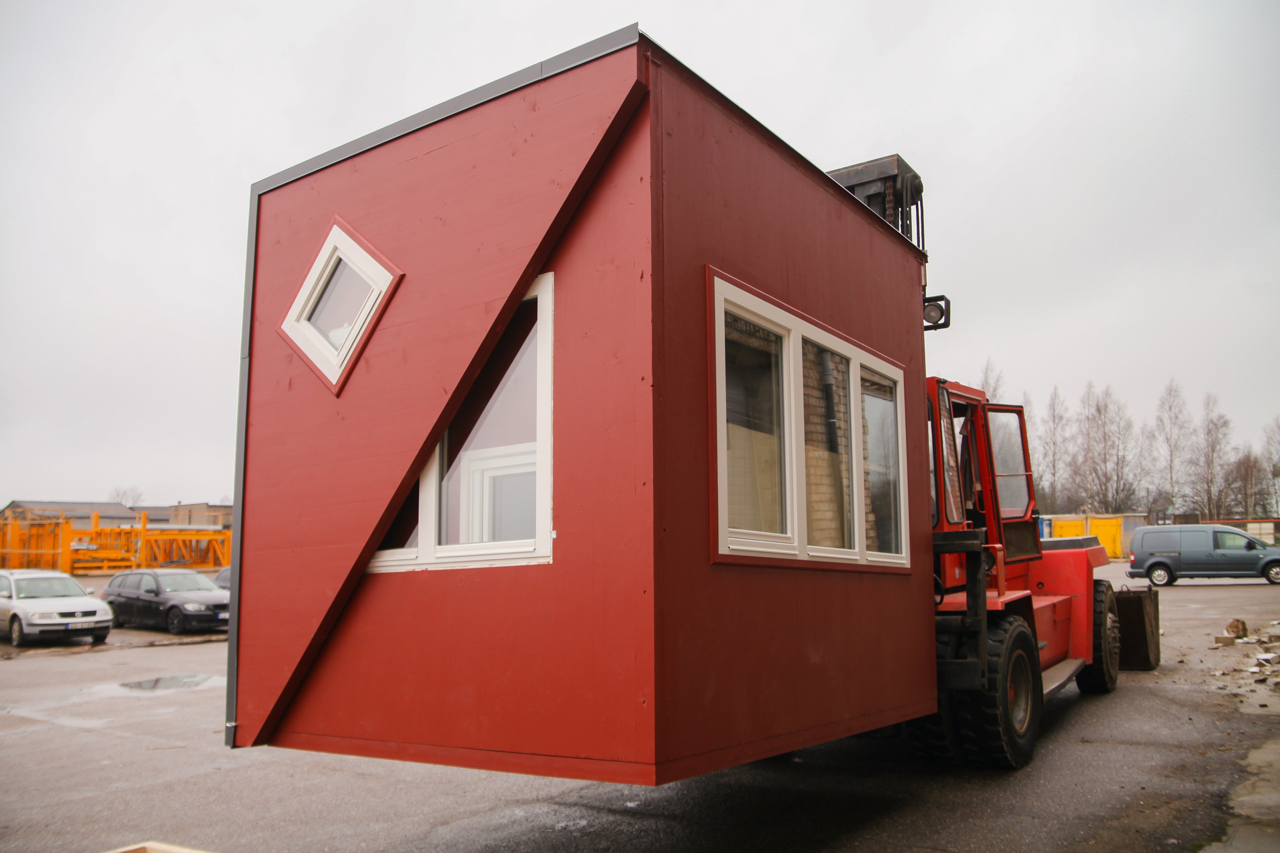 Baltic seashore foldable cabin "Brette 20"-9