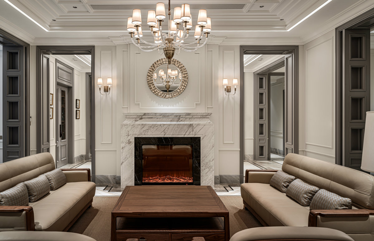 郑陈顺丨翔辉花园别墅 | 品川别墅设计-36