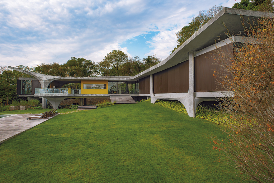 绿意盎然的自然之居·巴西“最美别墅”丨巴西圣保罗-14