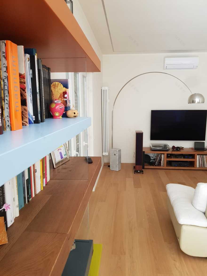 罗马"Technicolor 生活"公寓,活力色彩与珍贵饰面的完美结合-5