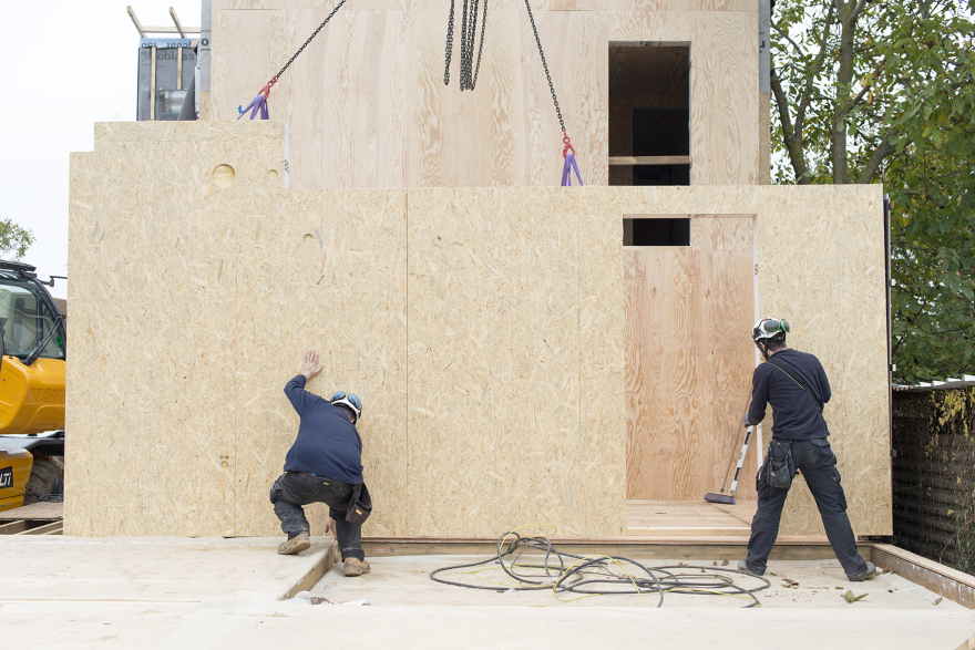 临时居住空间的绿色创新实践——法国 Stains 社区家园项目-13