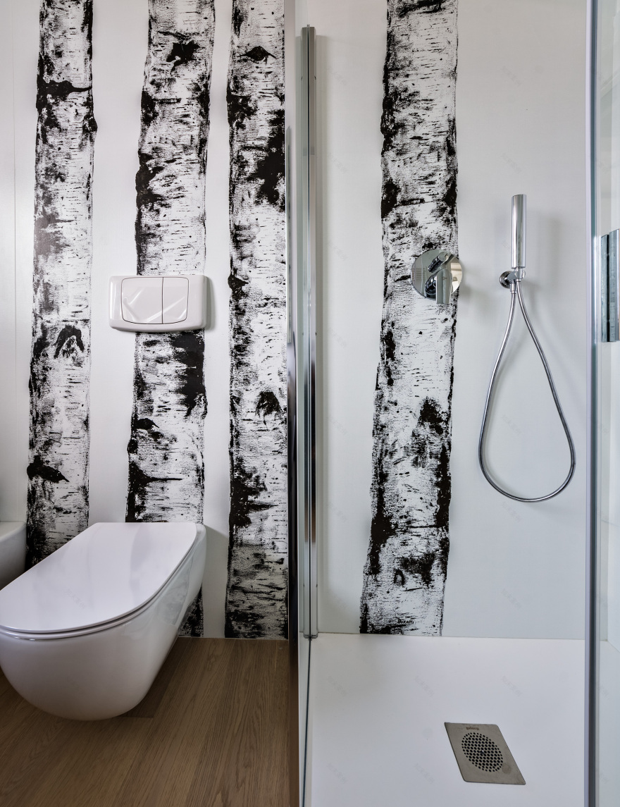 明亮温馨公寓设计丨意大利丨Annalisa Carli-25