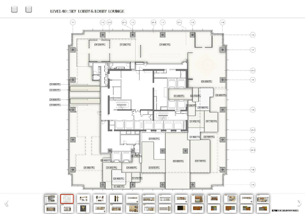 【LTW】合肥君悦酒店丨设计方案338P+施工图CAD·PDF+物料书+建筑施工图-9