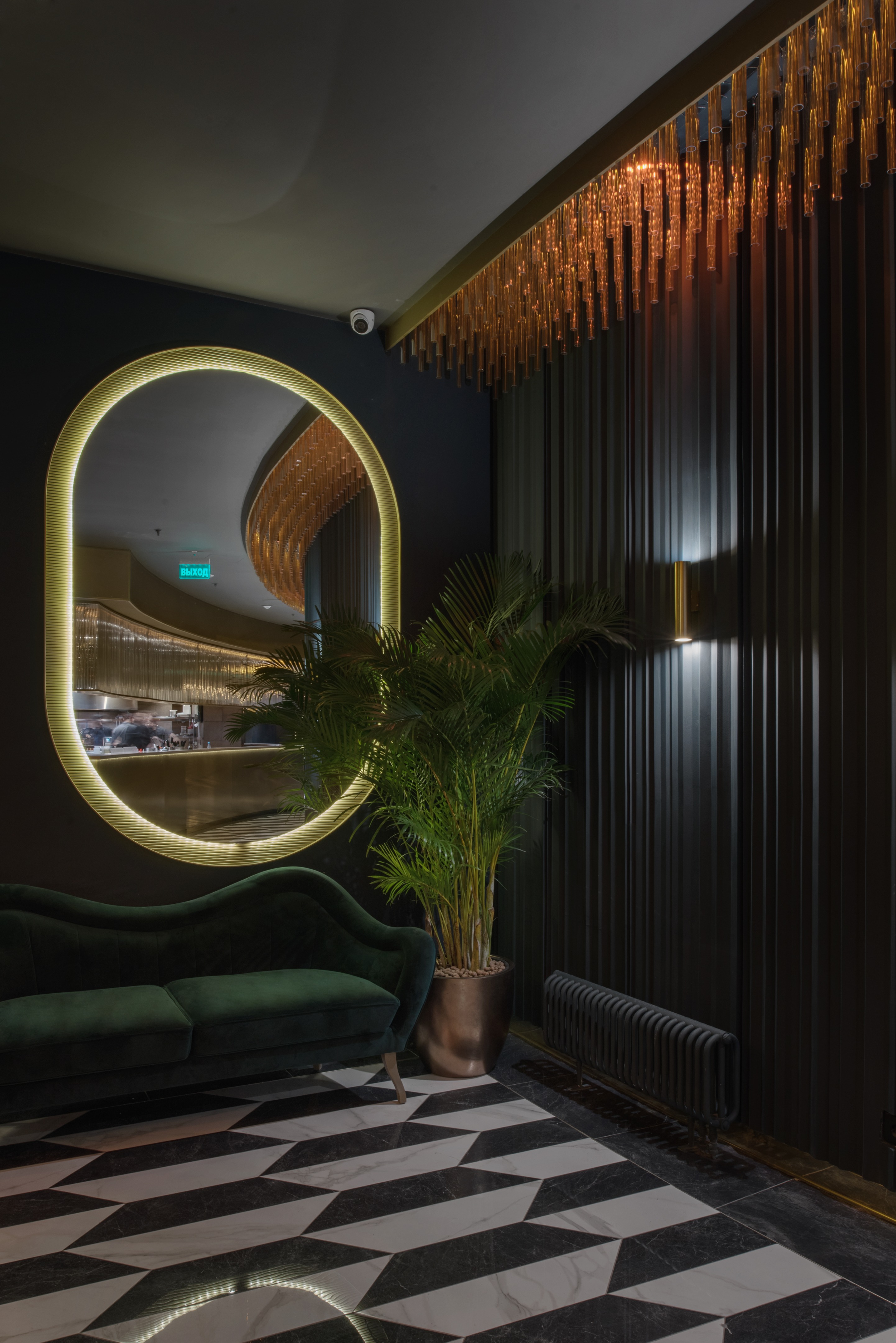 梦幻金碧 Gatsby 风格餐厅丨俄罗斯莫斯科丨ARCHPOINT bureau-5