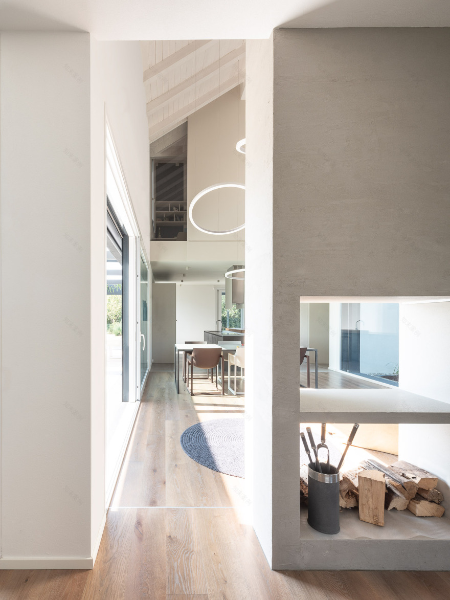 乡间别墅 HHCR,融入自然美景的设计佳作-19