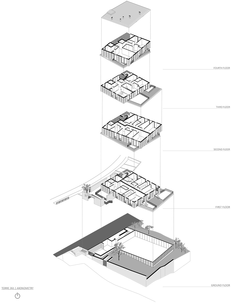 葡萄牙 Torre 261 公寓楼丨Just an Architect-11