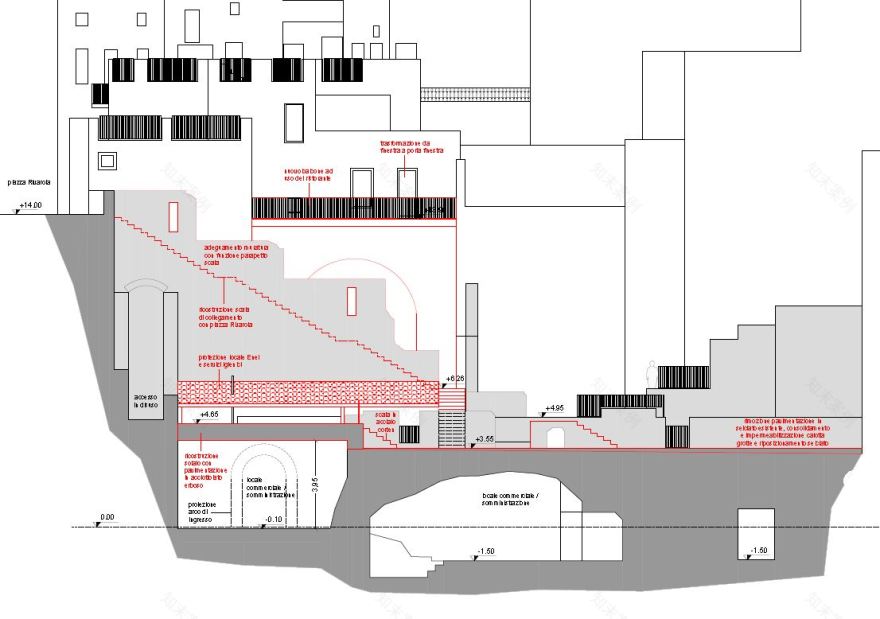 意大利 Tivoli "Le Mole" 复杂重建项目-7