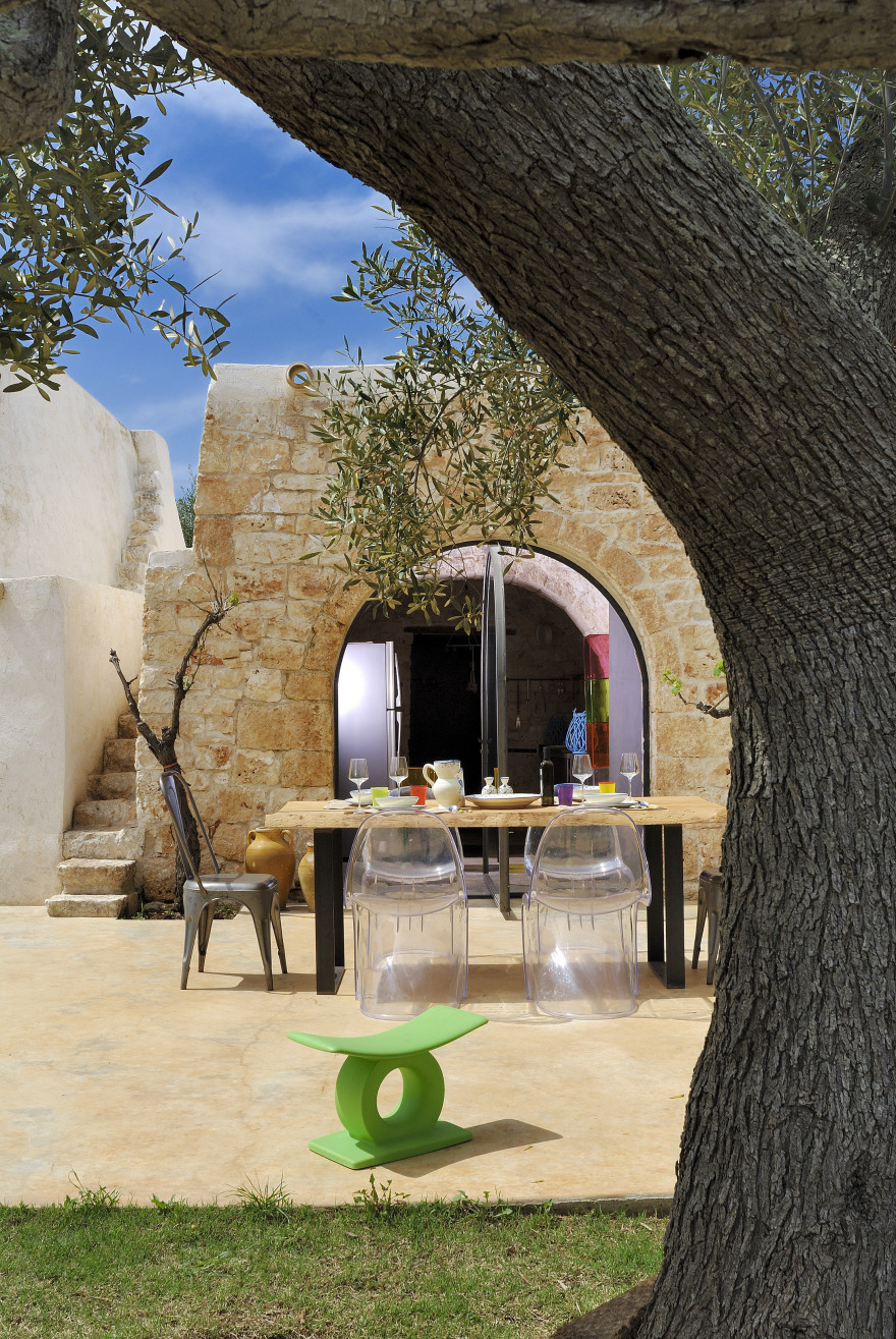 意大利乡村别墅,玻璃立方体与传统土屋的完美融合-25