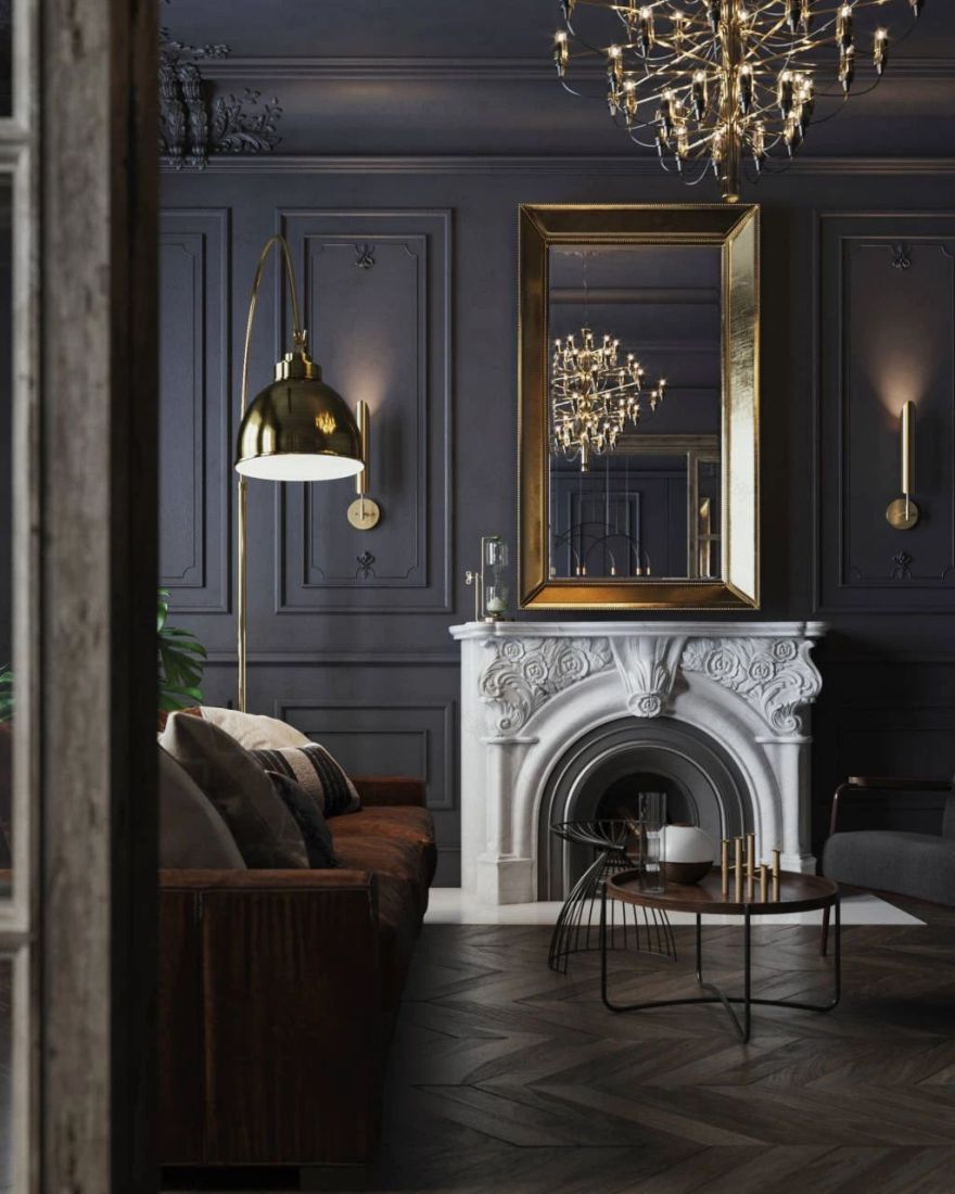 Mossebo 设计团队打造大气一居室,古典与现代完美融合-95