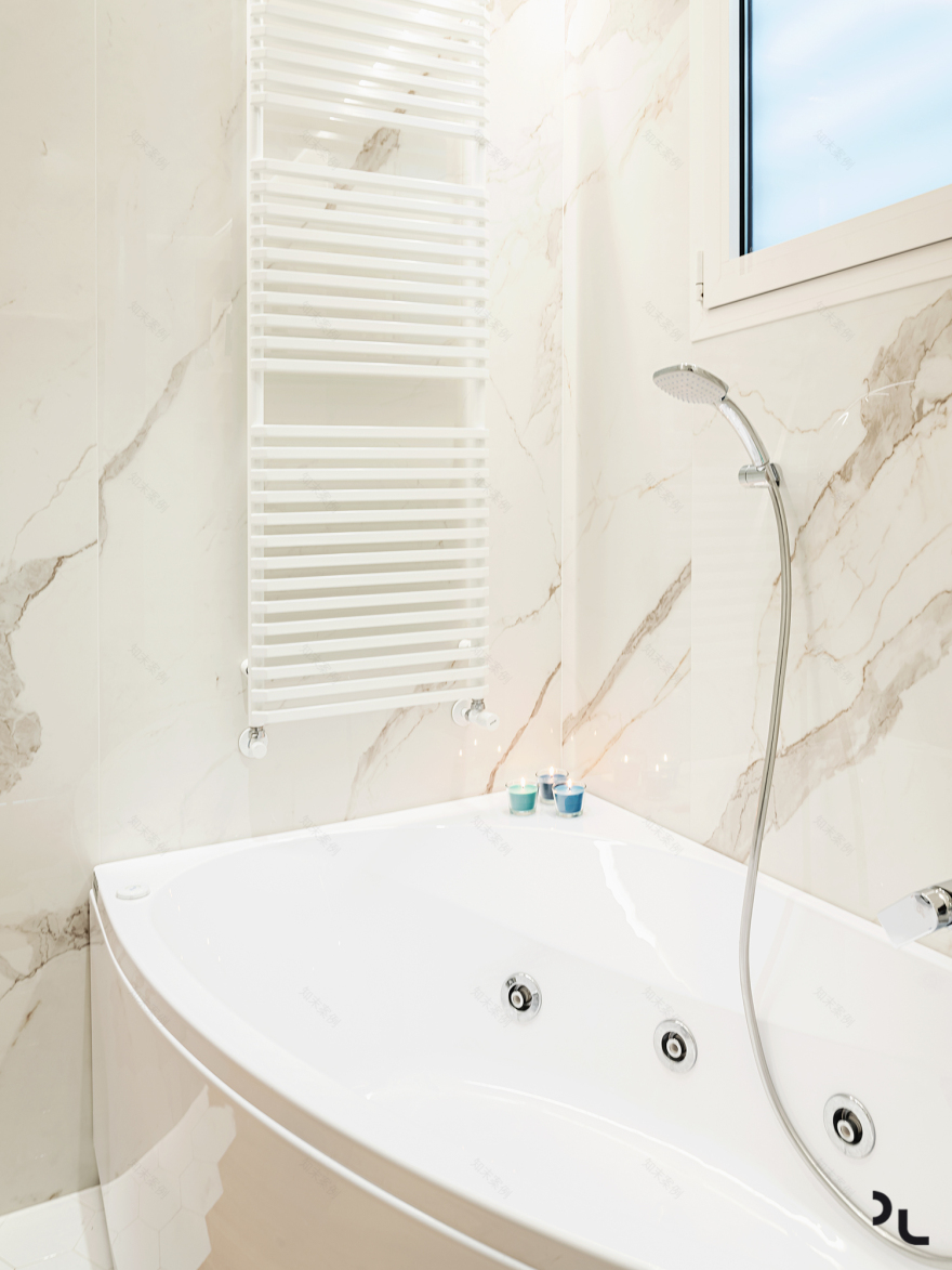 巴里城市气息 | 90 平米旧公寓的现代重生-32