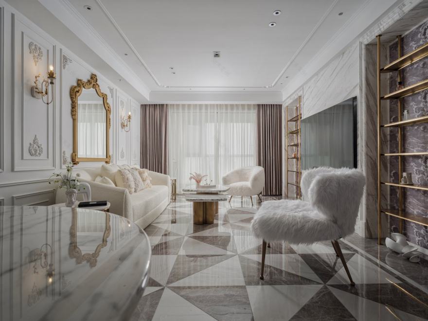 美女业主的精致住宅设计丨大思-5