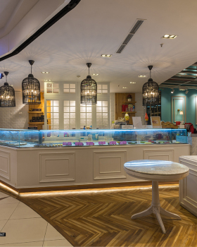 EZO CHEESECAKES Bakery Store Mall Kelapa Gading - Evonil Architecture