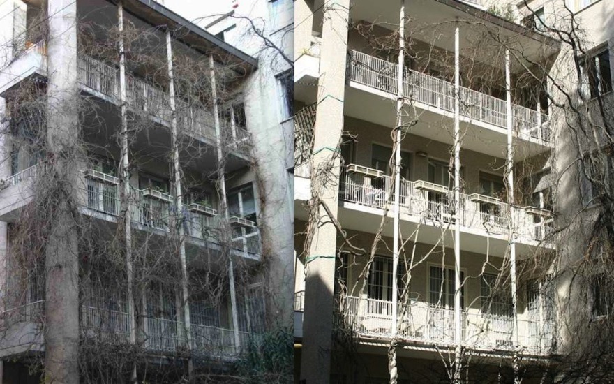 战后米兰城市更新的建筑瑰宝 | Via Dandolo 4 号办公楼-14