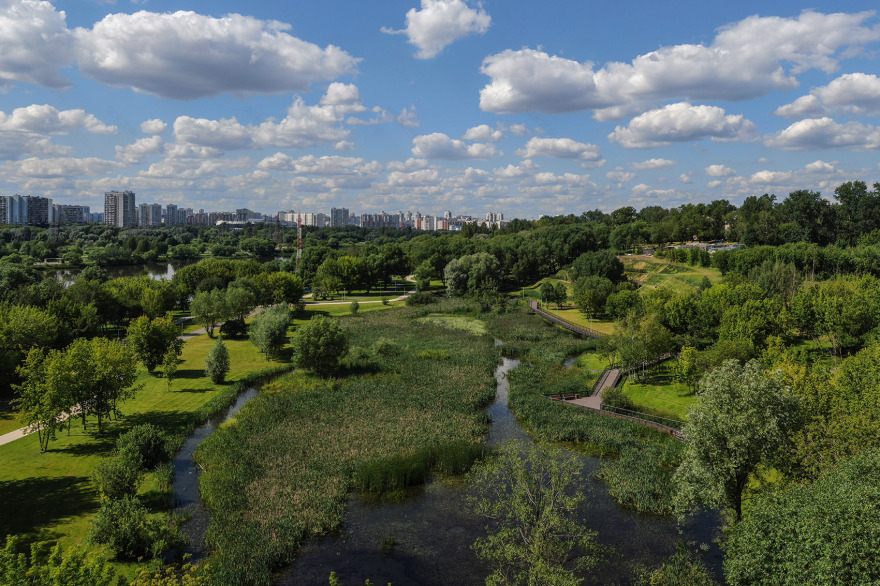 莫斯科 Moskva 河岸公园丨俄罗斯莫斯科-2