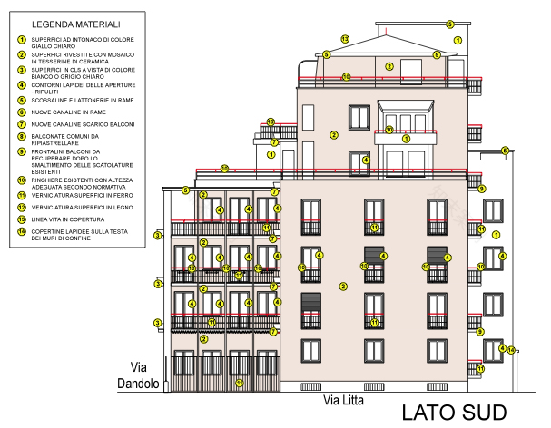 战后米兰城市更新的建筑瑰宝 | Via Dandolo 4 号办公楼-24