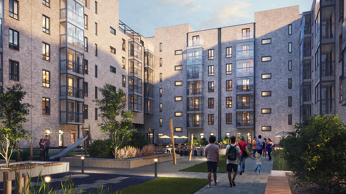 公寓建筑丨Бограда — Профсоюзов-6