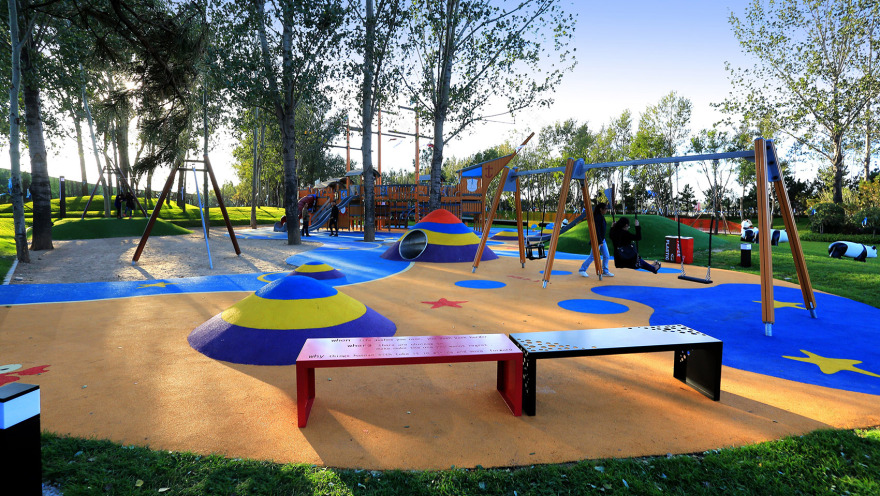 北京大兴龙熙旭辉住宅社区公园-57