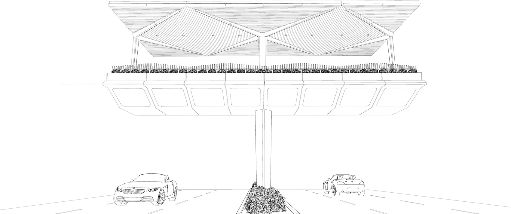 深圳水围天桥/利用想象和创意赋予天桥品质感和仪式感-68