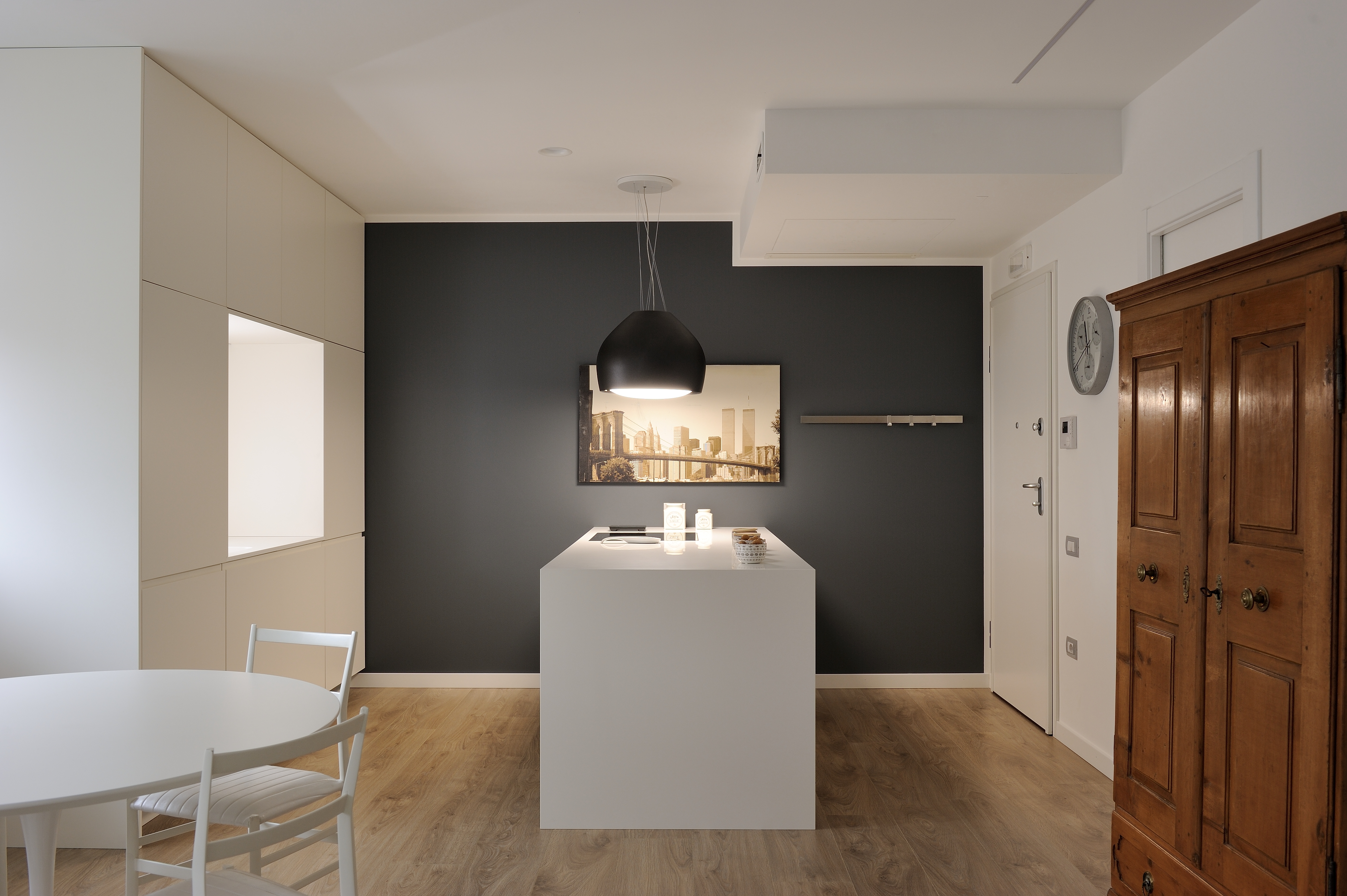 古韵灰色厨房，精致单色家居-2