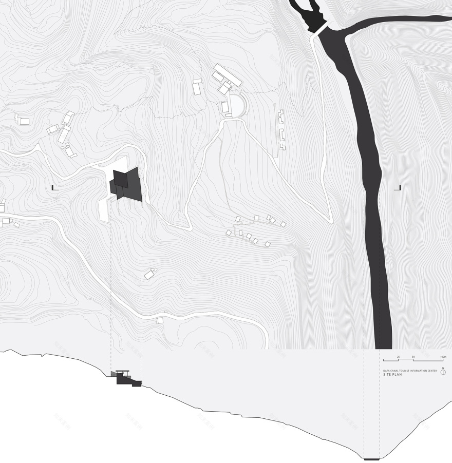 大发天渠游客中心,贵州/寻求新建筑与乡村景观的融合-6