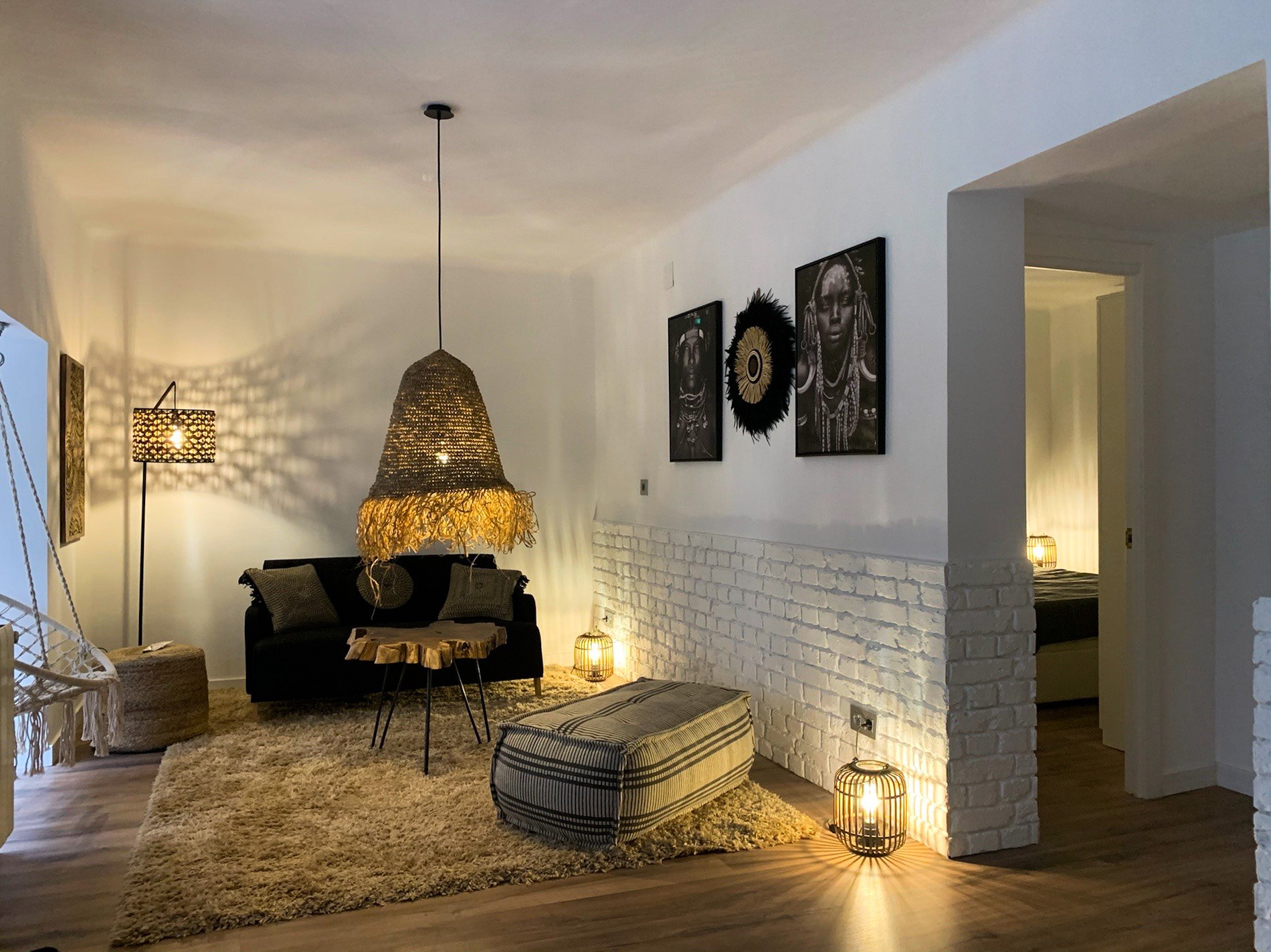 马德里市中心 40 平米温馨公寓 | 花园与城市生活的完美结合-0