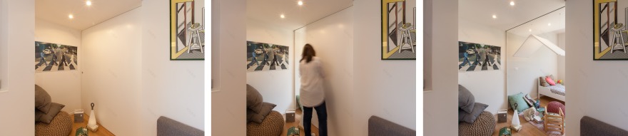 罗马南郊公寓的灵动空间设计-15