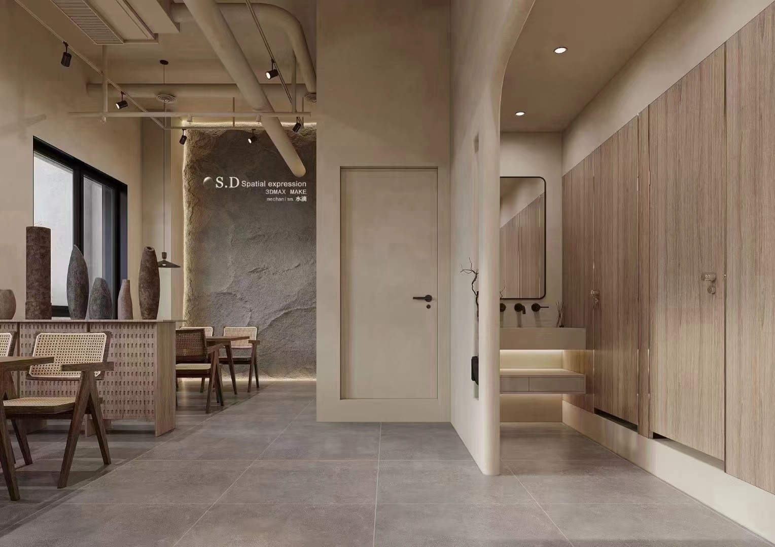 沈阳水滴餐厅 | 独特设计诠释现代美感-2