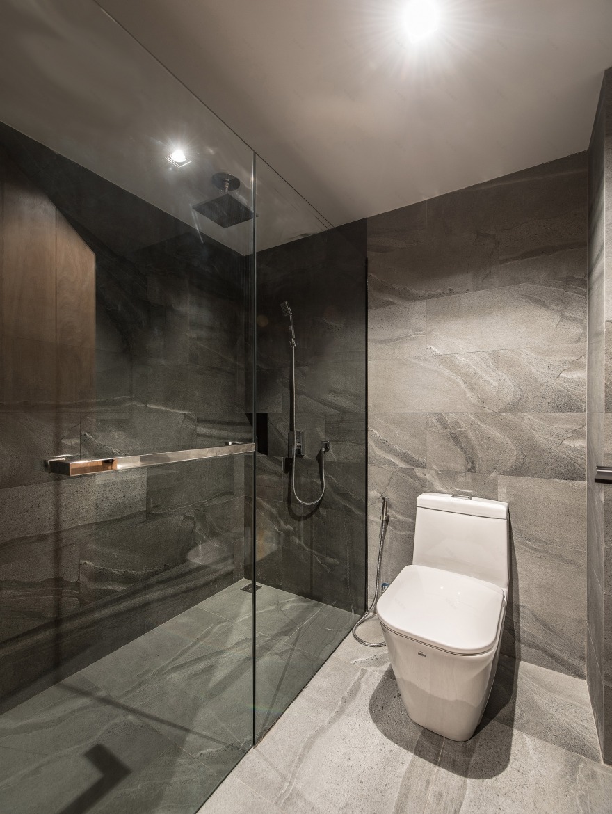 曼谷商务区月租式现代公寓设计-19