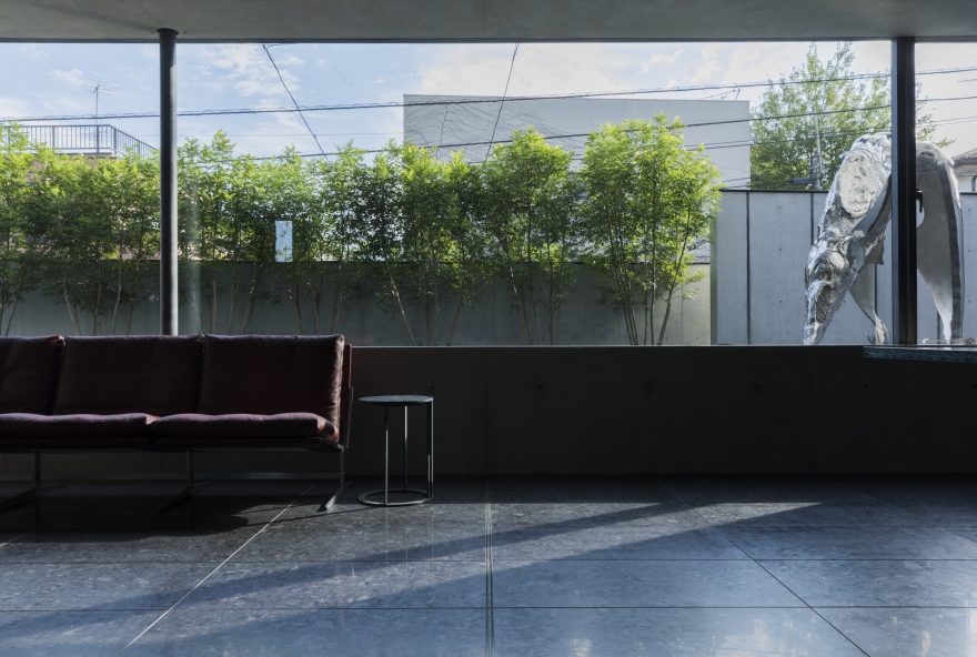 东京 Monolith 别墅 | 天地相连的空间艺术-6