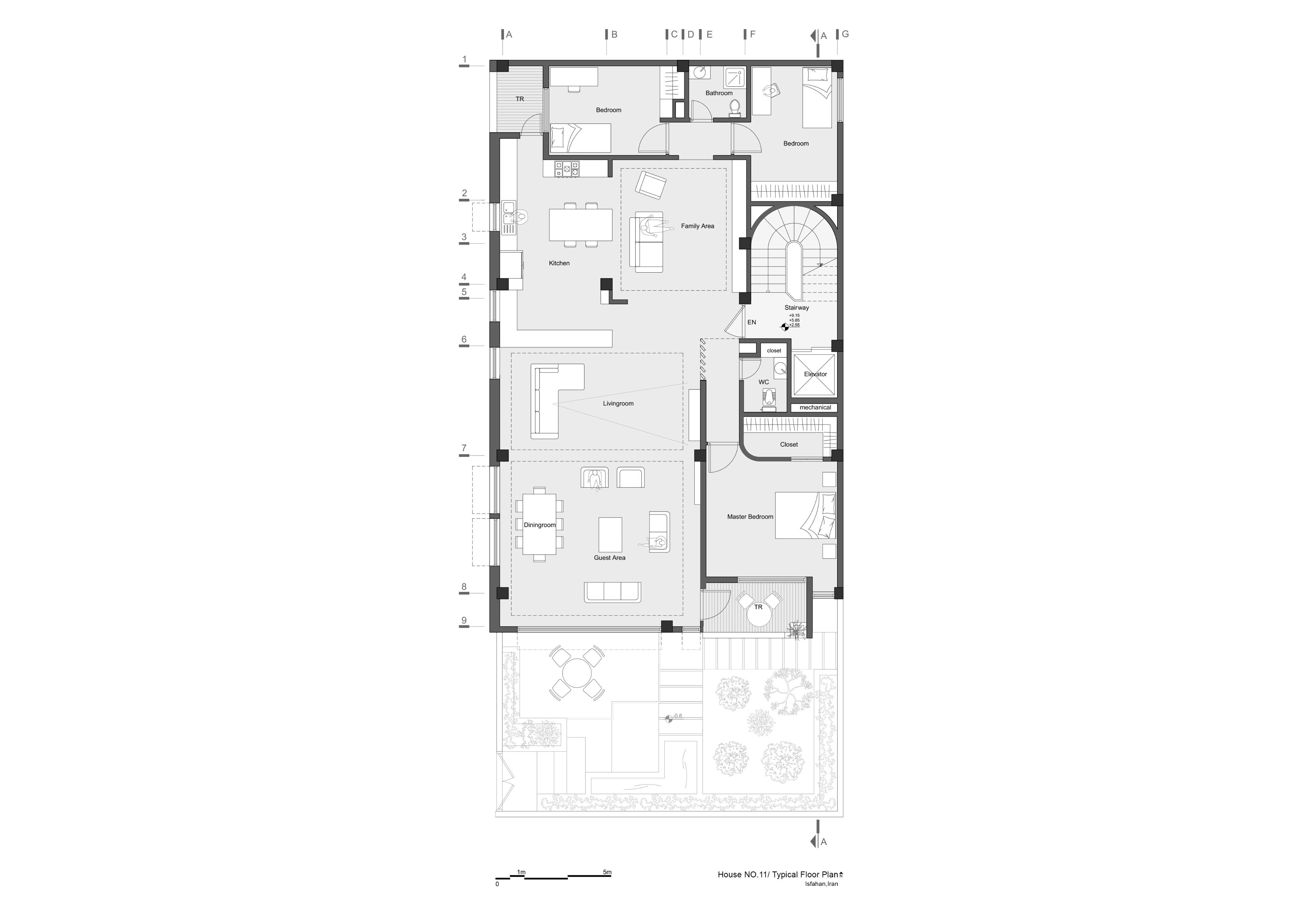 伊朗伊斯法罕 House No.11 公寓建筑-19