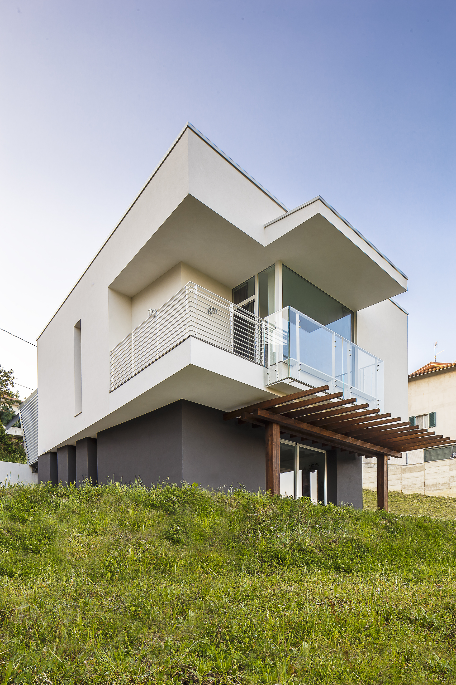 山间别墅 | 融入自然的全景视野-12