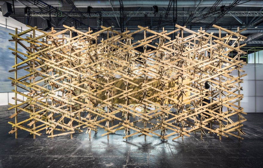 穿越“云门”探宋城 · 当代转译彩楼欢门的空间装置-5