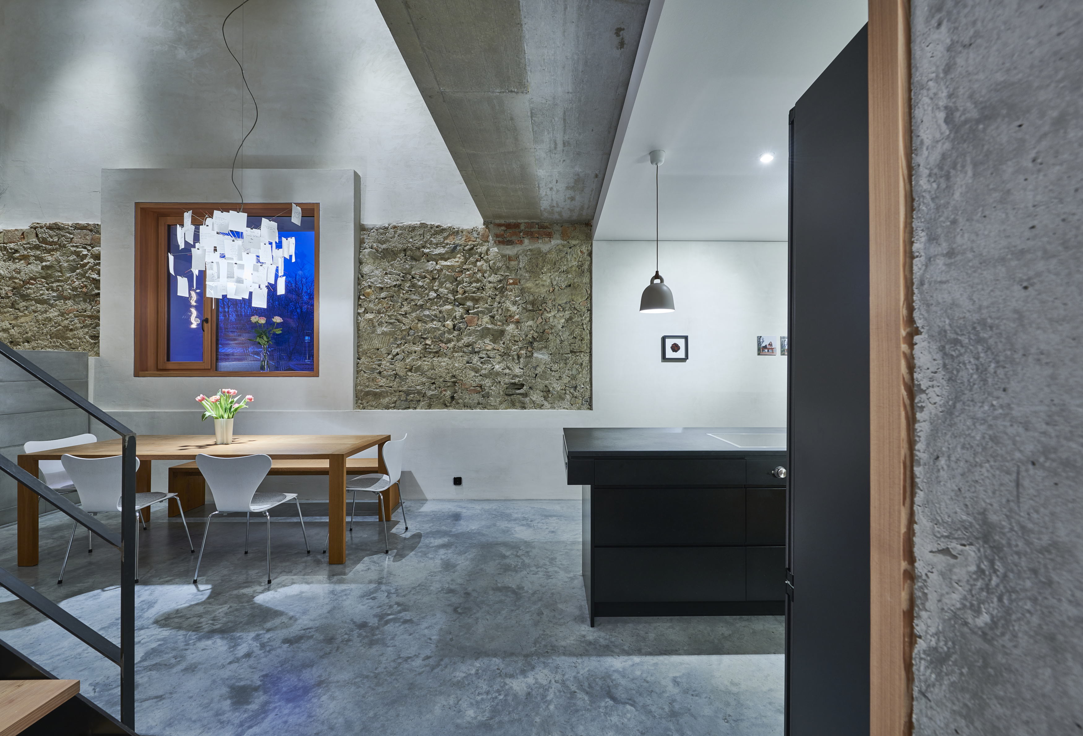 慕尼黑 19 世纪乡村粮仓公寓 conversion of a barn into an apartment by wimmer architects-13