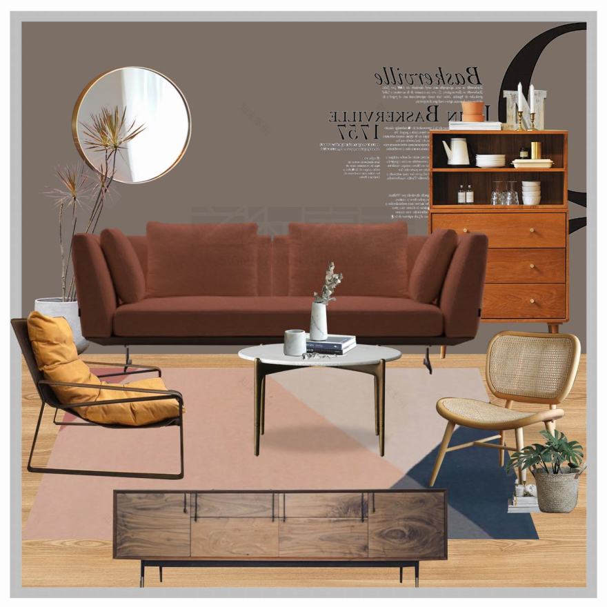 万科西庐 MCM 风格家居设计,处女座花艺师的完美之家-33