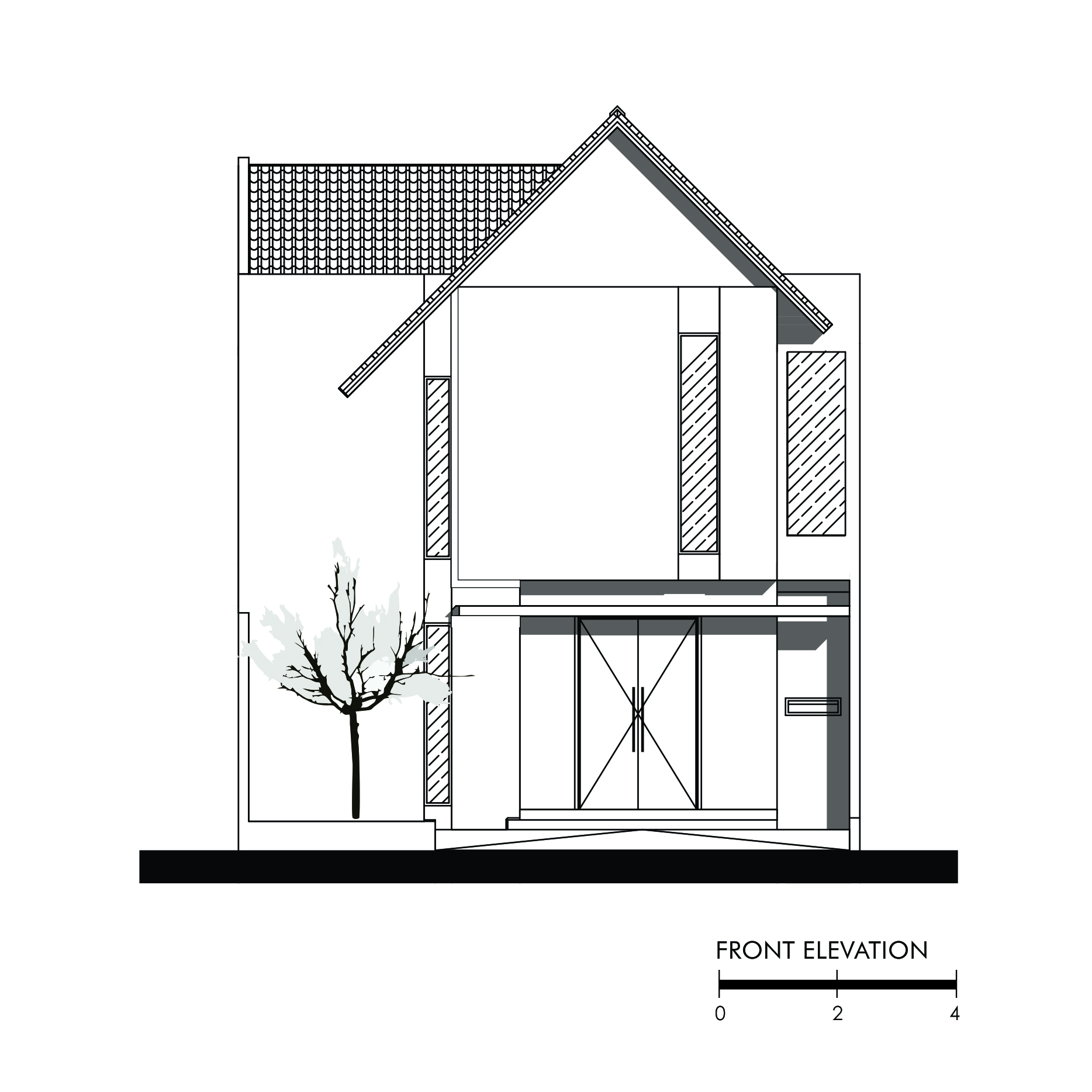 印尼班登 KAMITATA Architect AL·House 现代别墅设计-17