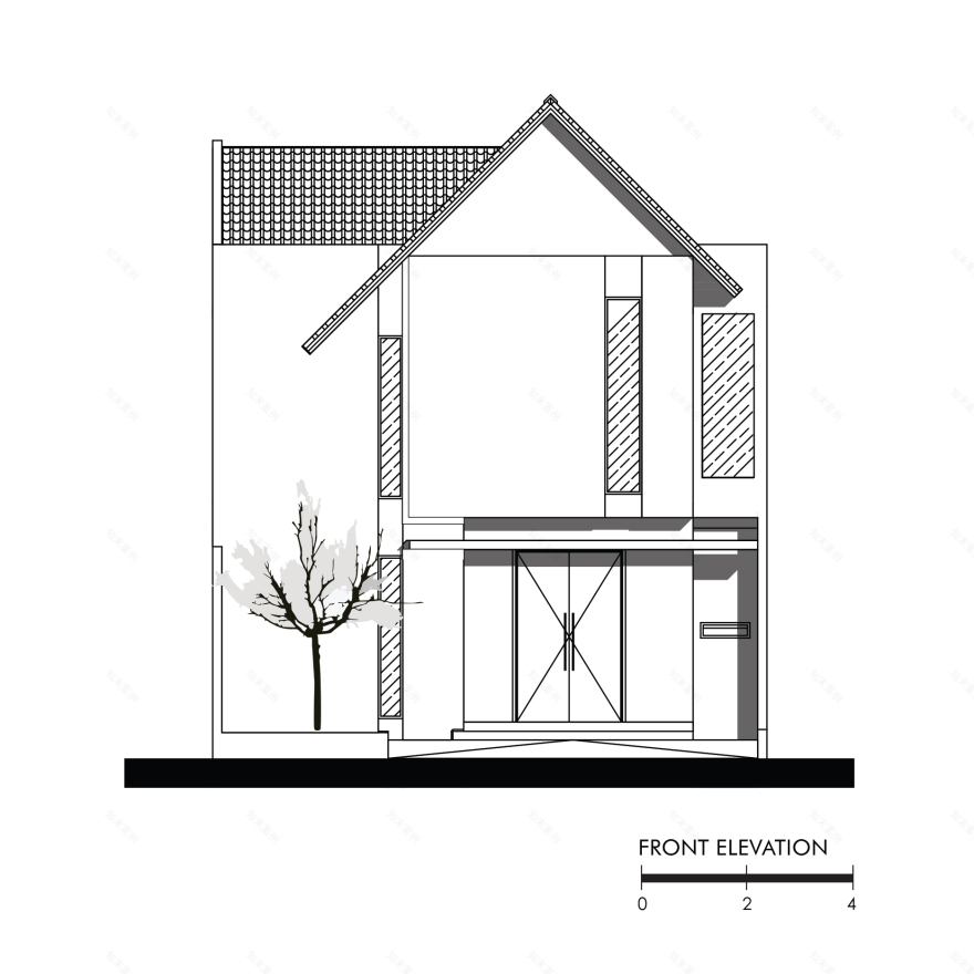 印尼班登 KAMITATA Architect AL·House 现代别墅设计-17
