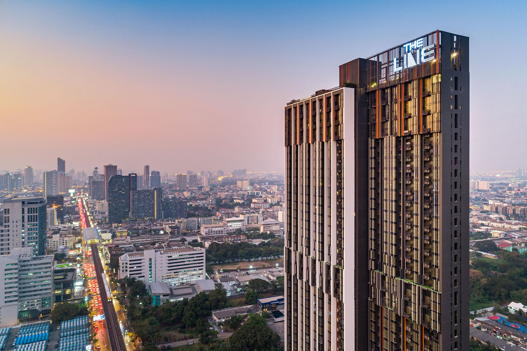 素坤逸101巷THE LINE公寓楼，曼谷/多元、别致的超高层活力空间-8