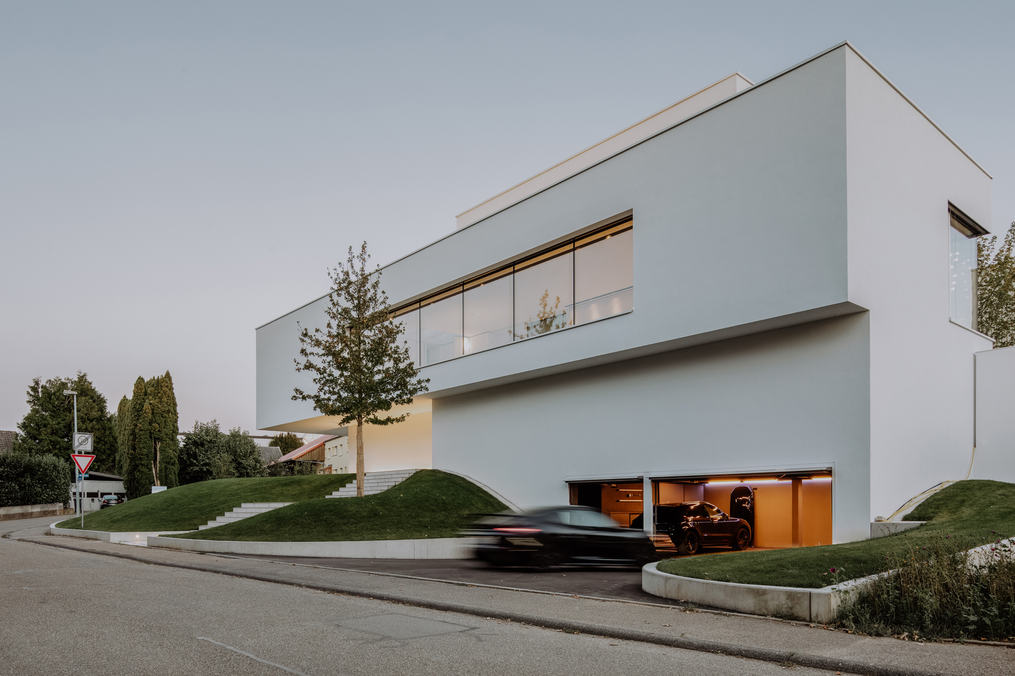 绿色别墅设计丨德国丨Philipp Architekten-34