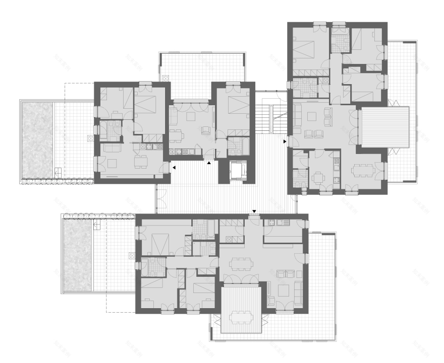 意式环保别墅设计,融入自然景观-10