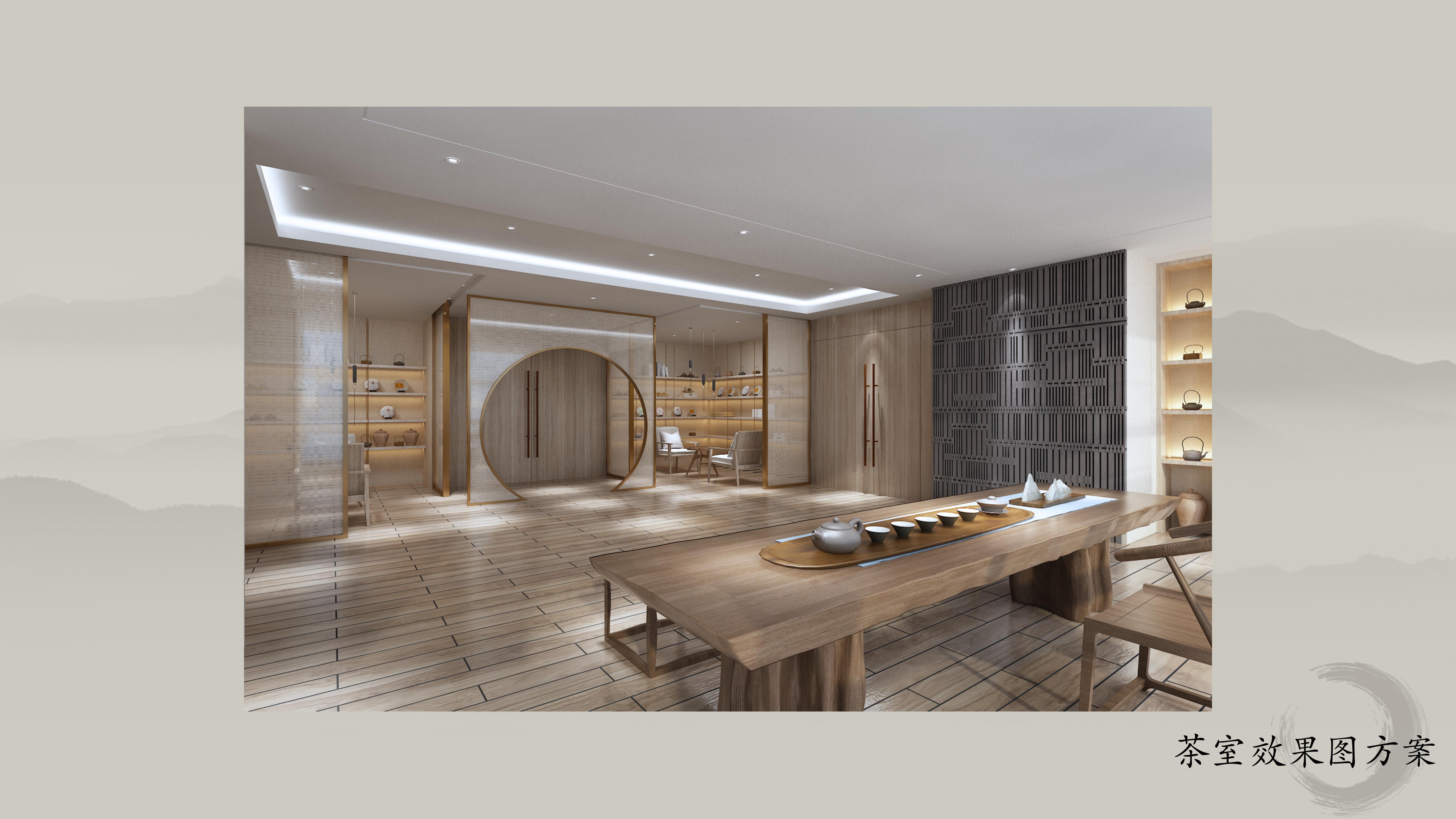 禅意鱼骨·昆明办事处静谧空间-7