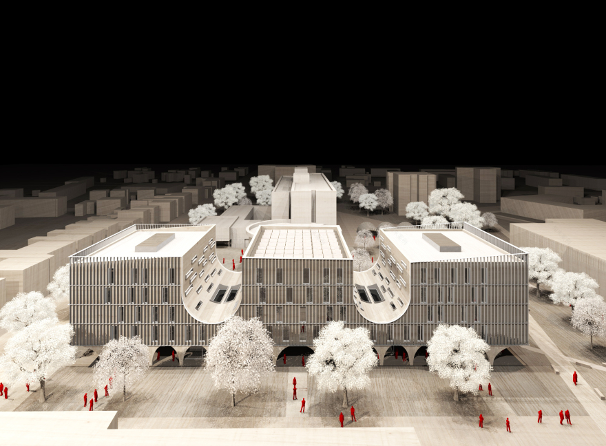 德国 Husum 办公室建筑丨S.B.ARCH. BARGONE ASSOCIATI-8