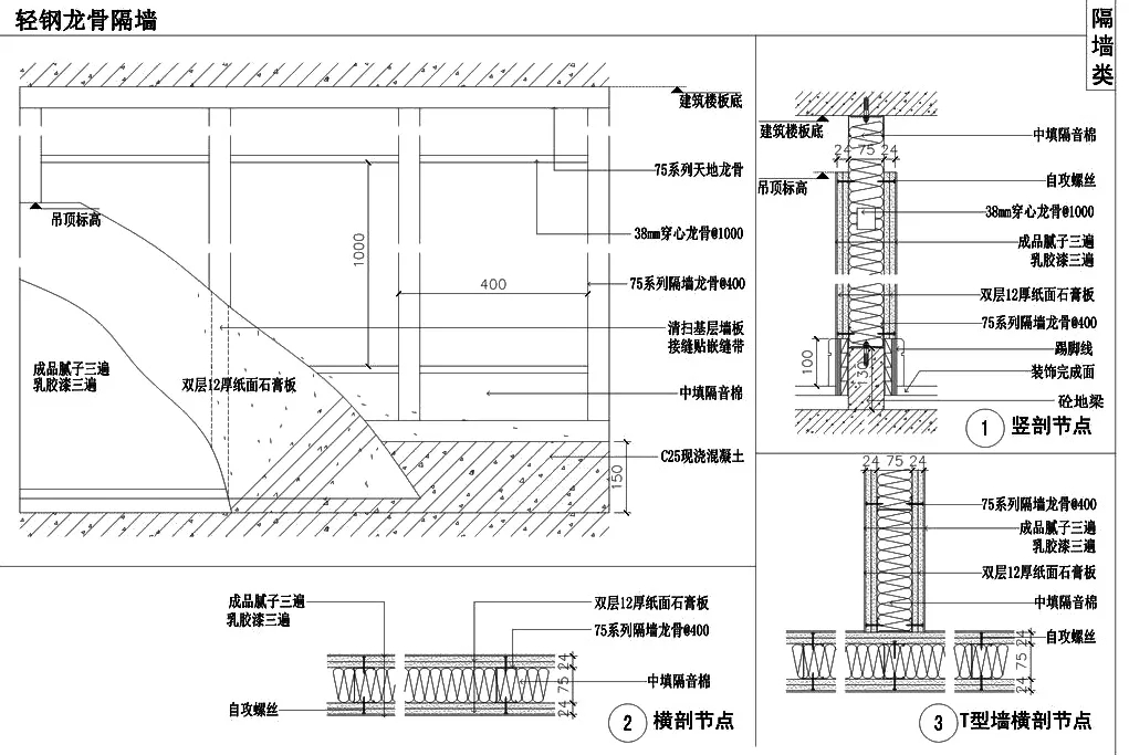 《室内设计联盟年刊》解析轻质隔墙工艺流程-17