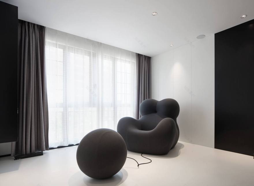 独居时光,编织一个人的梦——沈健 90 平米自由无拘束空间设计-8