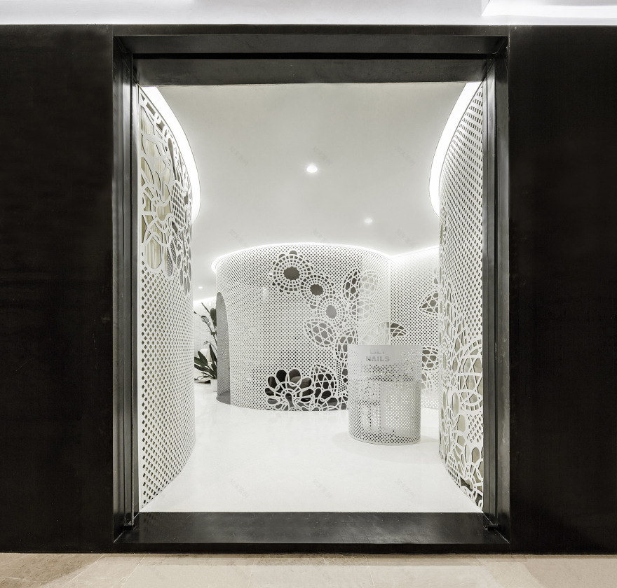 北京蓝港 Lily Nails Salon 室内设计-2